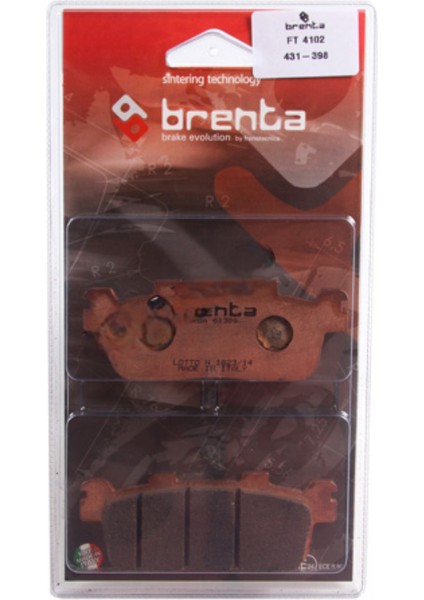 431-398 Brenta Sinter Ft 4102 Fren Balata