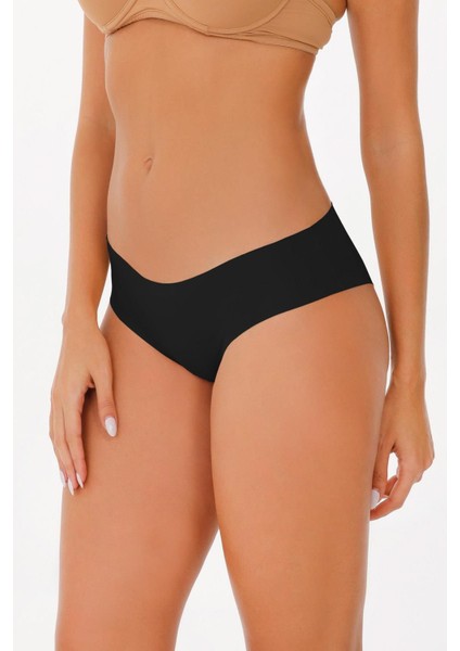Kadın - Brazilian Panty Lazer Kesim Külot 3'lü Paket Set Karışık fırsatları