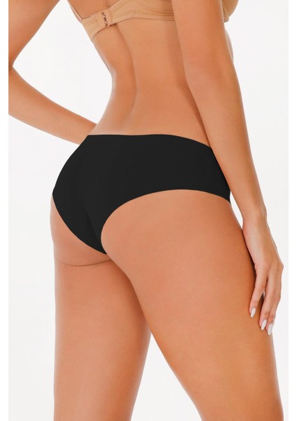 Kadın - Brazilian Panty Lazer Kesim Külot 3'lü Paket Set Karışık indirimleri