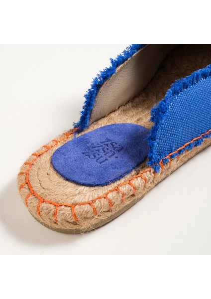 Florya Jüt Terlik 37-40 Ekru - Koyu Mavi modelleri