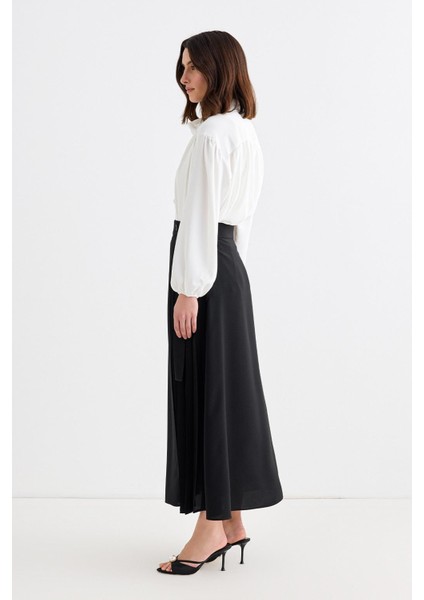 Rita Piliseli Anvelop Etek Siyah modelleri