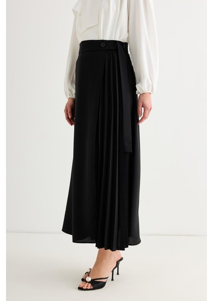 Rita Piliseli Anvelop Etek Siyah indirimleri