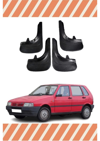 Fiat Uno Uyumlu 4’lü Tozluk Çamurluk Paçalık