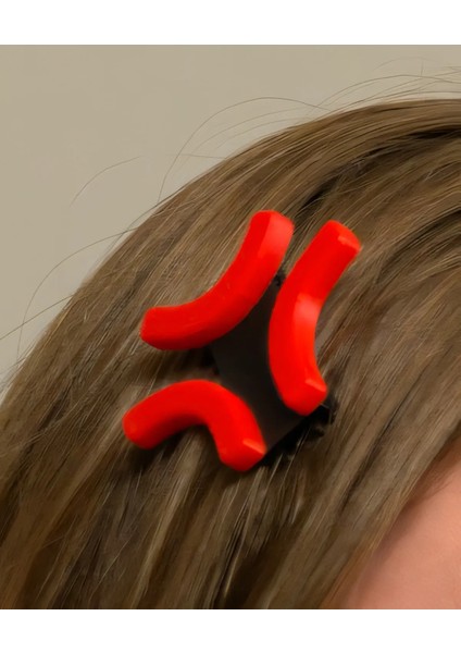 Kawaii Emoji Saç Tokası