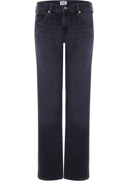 LILY Bootcut Fit Yüksek Bel Antrasit Kadın Jean Pantolon