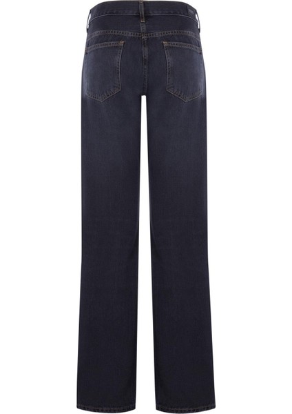 LILY Bootcut Fit Yüksek Bel Antrasit Kadın Jean Pantolon