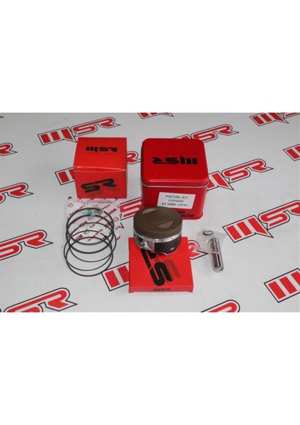 Cg Piston Sekman Takımı 65.5 mm Çift Sekman 13 Perno Özel Seri Msr