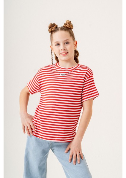 Kız Çocuk Askılı Badi T-Shirt 1734