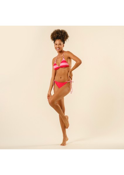 Prınkıpo Polyamıde Bikini Üstü 23X21 cm Kırmızı - Pembe