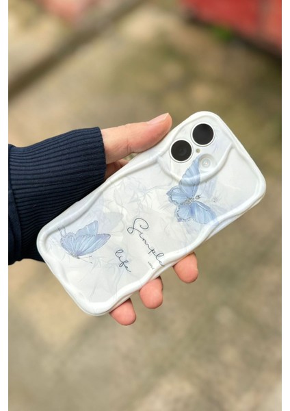 Iphone 16 Uyumlu Kılıf Kelebek Desenli Darbelere Dayanıklı Yumuşak Silikon Kapak fiyatları