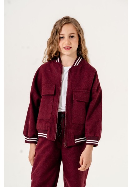 Kız Çocuk Bomber Ceket 1535