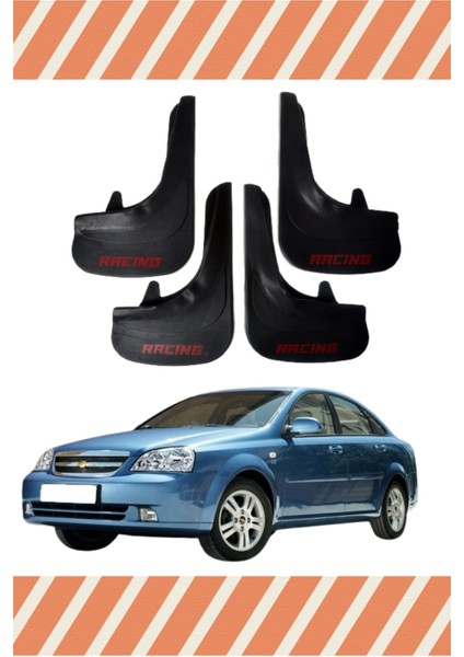 Chevrolet Lacetti Sd Racing Yazılı 4’lü Tozluk Çamurluk Paçalık
