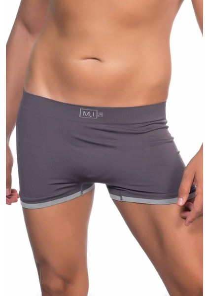 Antrasit Mı Emay 2104 Soft Erkek Boxer
