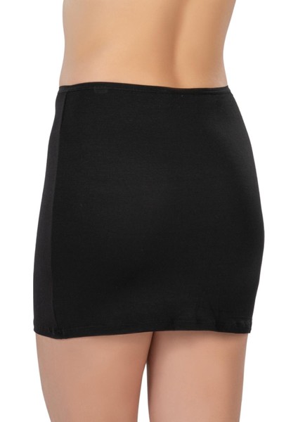 Siyah Mı Emay 1437 Modal Cotton Mini Jupon