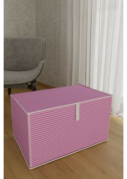 Çok Amaçlı Düzenleyici Kutu Organizer Cırt Cırtlı Hurç Mega Plus Boy 40CM x 30CM x 70CM (3 Adet)