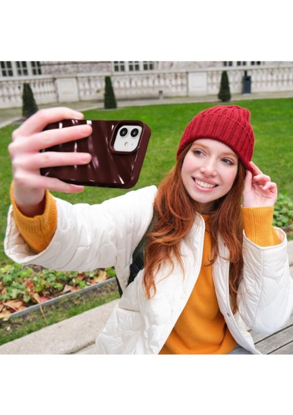 Iphone 11 Uyumlu Kılıf Lüks Parlak Elektroliz Darbelere Karşı Dayanıklı Yumuşak Şık Kapak Bordo fiyatları