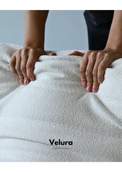 Muvva Berjer & Puflu Pofuduk Relax Koltuk & Armut Tekli Koltuk - Antrasit
