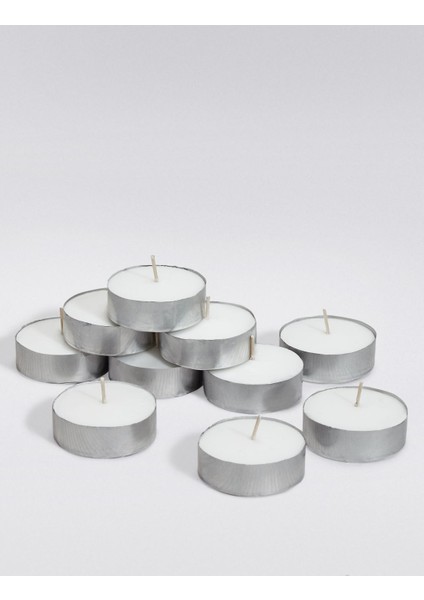 10'lu Tealight Mum Seti