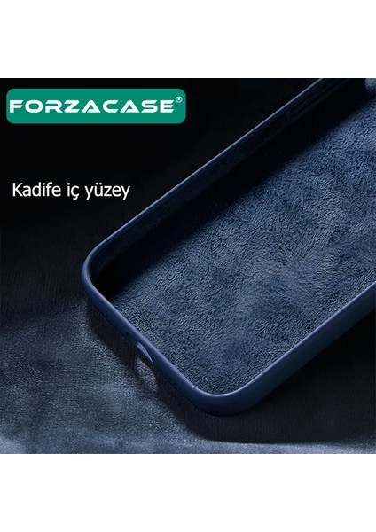 Samsung Galaxy S25 Edge Liquid Kadife Lansman Silikon Kılıf + Temperli Cam Ekran Koruyucu