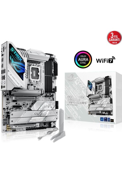 Rog Strıx Z890-A Gamıng Wıfı Ddr5 5xm2 Usb3.2 Rgb Lan Atx