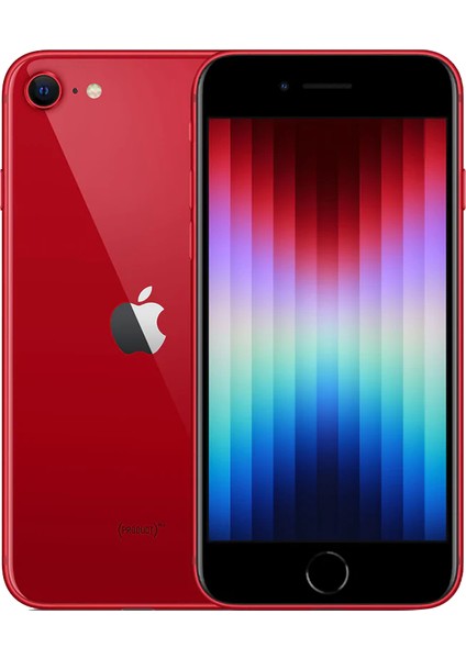 Yenilenmiş iPhone Se 2022 64 GB Kırmızı Cep Telefonu (12 Ay Garantili) - B Grade modelleri