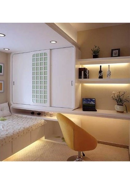 5 Metre Cata Ct 4537 Şerit LED 12 Çip 3200K Gün Işığı