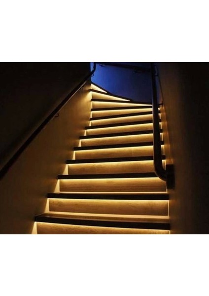 5 Metre Cata Ct 4537 Şerit LED 12 Çip 3200K Gün Işığı
