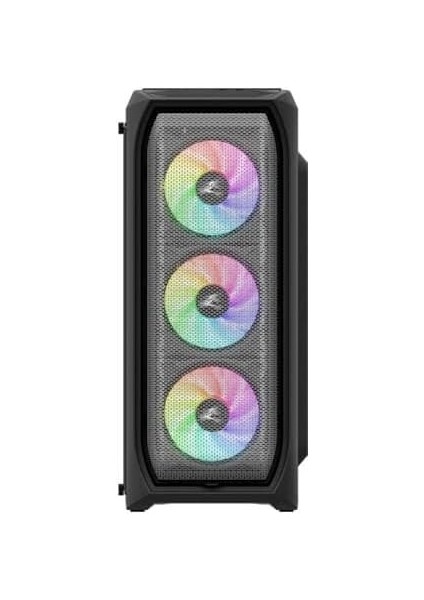 N5MF Atx 4xrgb Fan Midt Kasa