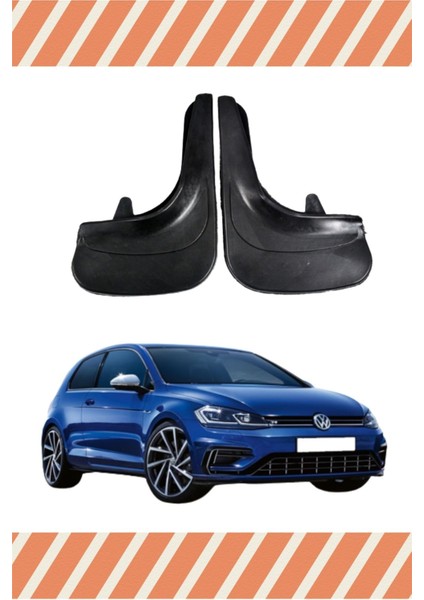 Volkswagen Golf 7 Uyumlu 2’li Tozluk Çamurluk Paçalık Sağlam ve Şık