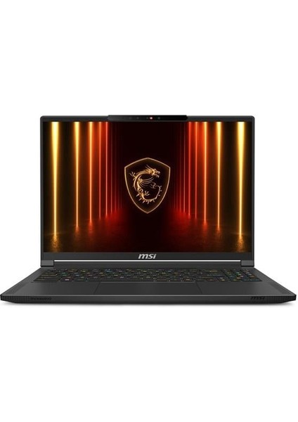 Msı 16" Qhd Stealth 16 Aı A2HWGG-056TR Ultra 9 285H-64GB Ddr5 Ram-8gb RTX5070-2TB NVME-W11H 240HZ OLED