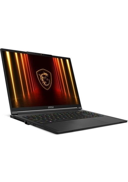 Msı 16" Qhd Stealth 16 Aı A2HWGG-056TR Ultra 9 285H-64GB Ddr5 Ram-8gb RTX5070-2TB NVME-W11H 240HZ OLED