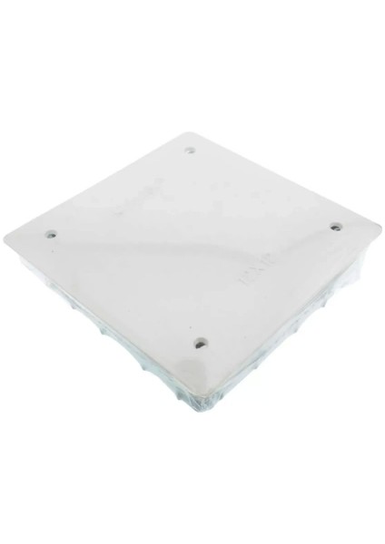 12X12 Sıva Altı Plastik Kare Buat Kapaksız