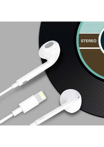 Iphone Ucu Çıkışlı Pop Up Kulakiçi Yumuşak Kontrol Tuşlu Kulaklık