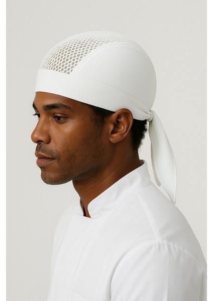 isim Nakış Seçenekli - Classic Şef Bandana Fileli – Modern Aşçı Bandana| Erkek & Kadın Kullanıma Uygun | Kişiye Özel Üniforma ve İş Elbiseleri