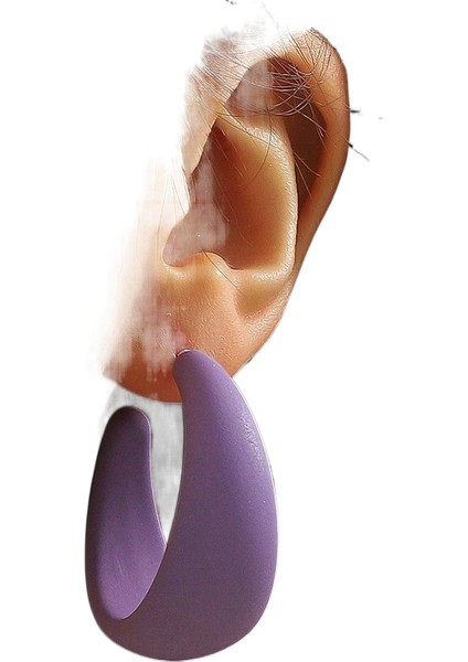 Basit Saplama Küpeler Çok Yönlü Popüler Kişilik Sokak Çekim Küpeleri (Yurt Dışından)