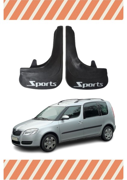Skoda Roomster Sports Yazılı 2’li Tozluk Çamurluk Paçalık