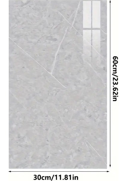 Gri Mermer Desenli Alüminyum Plastik Duvar Sticker fırsatları