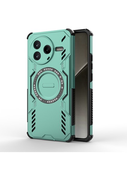 Xiaomi Redmi K80 Manyetik Telefon Kılıfı, Güçlü Manyetik Isı Dağılımı Telefon Kılıfı Kapağı Xiaomi Redmi K80 (Yurt Dışından)