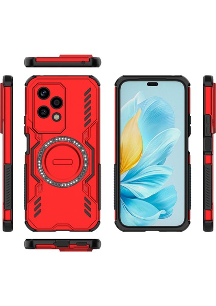 Huawei Honor 200 Lite Manyetik Telefon Kılıfı, Güçlü Manyetik Isı Dağılımı Telefon Kılıfı Kapağı Huawei Honor 200 Lite (Yurt Dışından) fiyatları