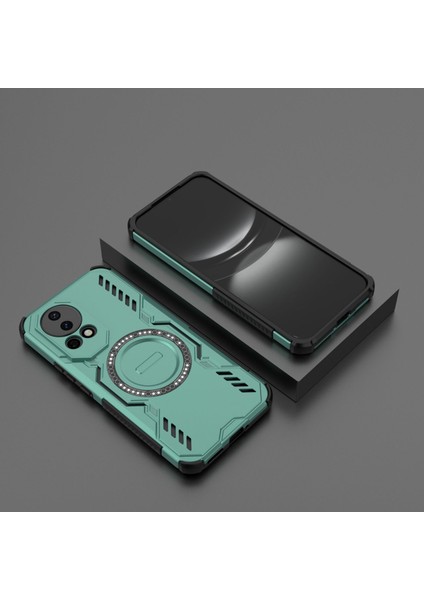 Huawei Nova 12 Manyetik Telefon Kılıfı, Güçlü Manyetik Isı Dağılımı Telefon Kılıfı Kapağı Huawei Nova 12 (Yurt Dışından) fiyatları