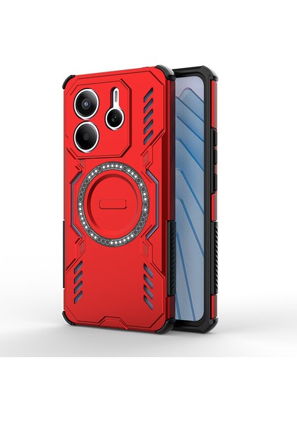 Xiaomi Redmi Note 14 5g Manyetik Telefon Kılıfı, Güçlü Manyetik Isı Dağılımı Telefon Kılıfı Kapağı Xiaomi Redmi Note 14 5g (Yurt Dışından)