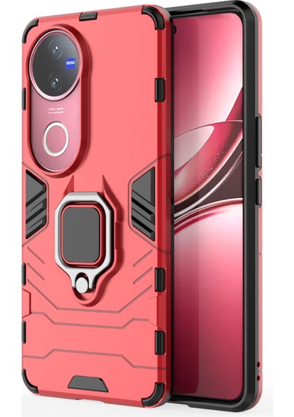 Vivo V50 Darbeye Dayanıklı Telefon Kılıfı ve Yüzük Tutucu (Yurt Dışından) fırsatları