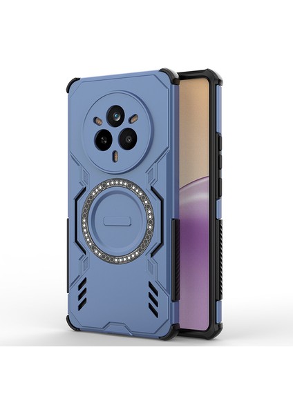 Oppo Realme 14 Pro 5g Manyetik Telefon Kılıfı, Güçlü Manyetik Isı Dağılımı Telefon Kılıfı Kapağı Oppo Realme 14 Pro 5g (Yurt Dışından)