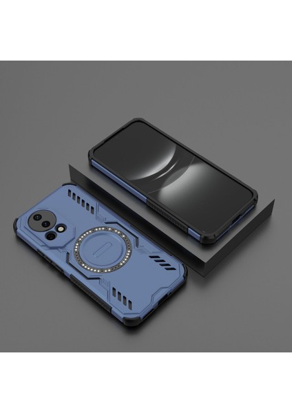 Huawei Nova 12 Manyetik Telefon Kılıfı, Güçlü Manyetik Isı Dağılımı Telefon Kılıfı Kapağı Huawei Nova 12 (Yurt Dışından) modelleri