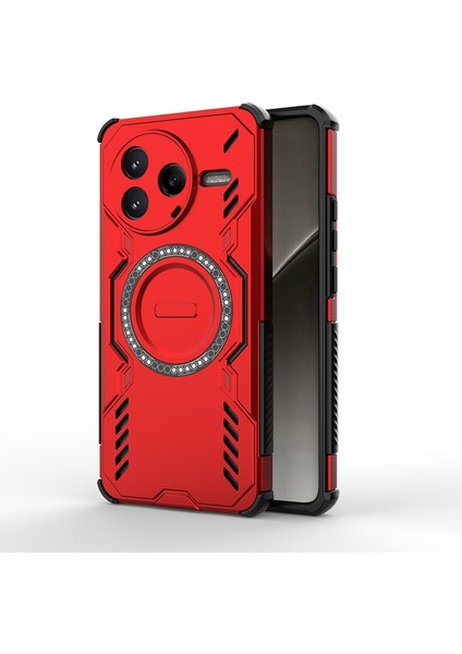 Xiaomi Redmi K80 Manyetik Telefon Kılıfı, Güçlü Manyetik Isı Dağılımı Telefon Kılıfı Kapağı Xiaomi Redmi K80 (Yurt Dışından)