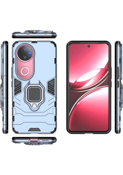 Vivo V50 Darbeye Dayanıklı Telefon Kılıfı ve Yüzük Tutucu (Yurt Dışından) fiyatları