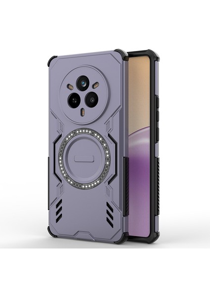 Oppo Realme 14 Pro 5g Manyetik Telefon Kılıfı, Güçlü Manyetik Isı Dağılımı Telefon Kılıfı Kapağı Oppo Realme 14 Pro 5g (Yurt Dışından)