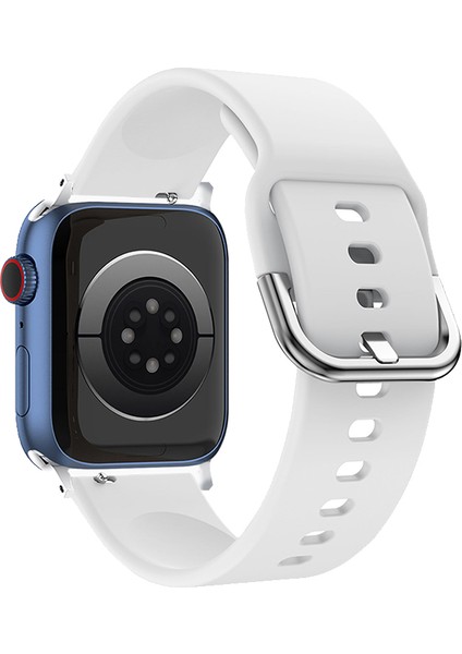 Apple Watch Series 10 46MM / Ultra 2 / Ultra 49MM Ayarlanabilir Silikon Saat Kayışı (Yurt Dışından)