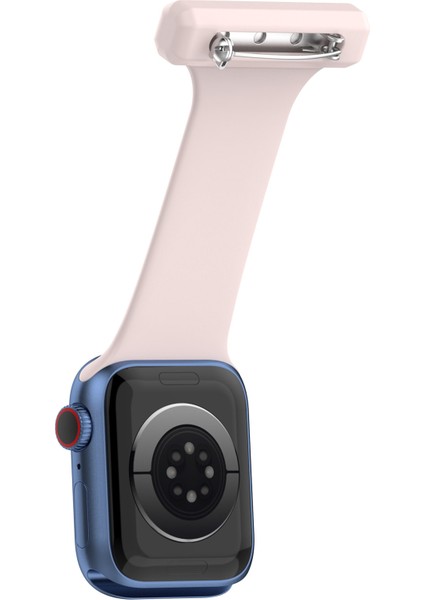 Apple Watch Series 10 46MM / Ultra 2 / Ultra 49MM Saat Kayışı Silikon Saat Kayışı Askı Tokası (Yurt Dışından)