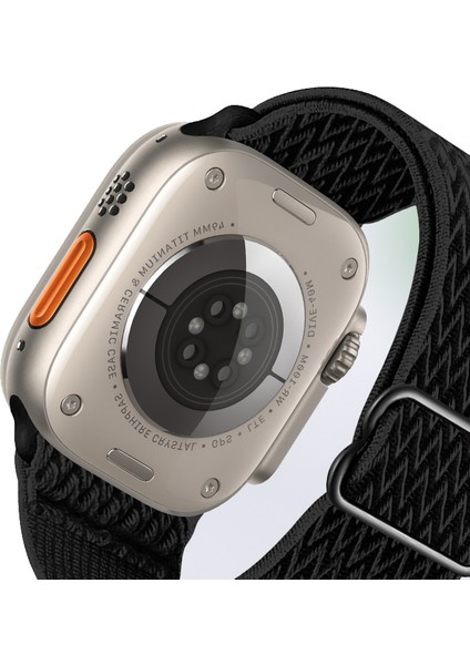 Apple Watch Series 10 46MM / Ultra 2 / Ultra 49MM Saat Kordonu Elastik Naylon Kayış (Yurt Dışından) fiyatları